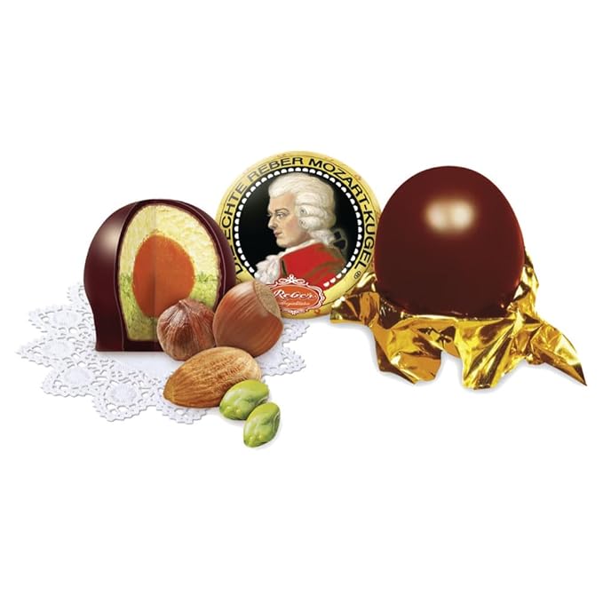 REBER Mozart Kugel Display Box 45 Pieces
