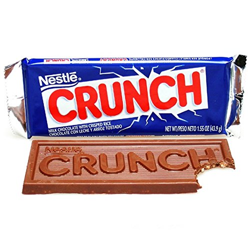 Nestle Crunch Bars 1.55 ounces Boxes (Pack of 36)