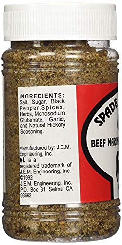 Spade L Ranch Beef Marinade and Seasoning 6 Oz. (4 Bottles 6 Oz)
