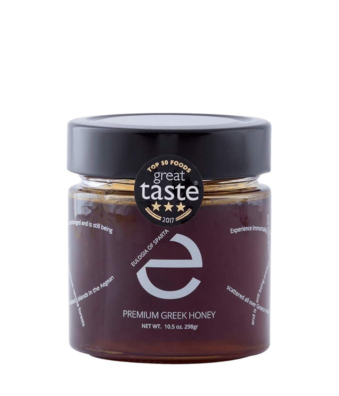 Award-winning Chestnut Forest Tree Honey | Sourced from Mt Athos Greece | Small-batch | 10.5 oz | Natura 2000 Treaty EU Protected area