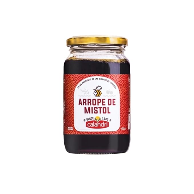 Calandri Arrope – 100% Natural Argentine Syrup Made from Native Fruits and Honey (430g / 0.94lb) (Mistol)