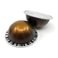 Double Espresso Chiaro Coffee Pods The Perfect Blend Premium Coffee &amp Espresso Capsules Pods Brews 80ml / 2.7 Ounce 10-Capsules Pods Pack of 1 (10 Chiaro)