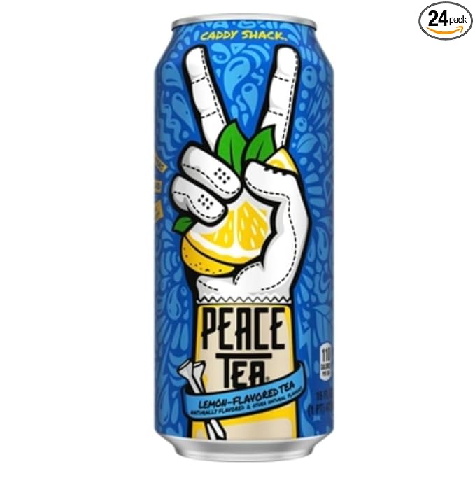 Peace Tea 16 Fluid Ounces 24 Count (Caddy Shak)
