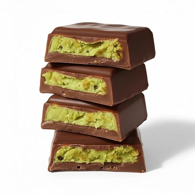 24-Pack Mini Dubai Chocolate Bars Pistachio – 27 g (0.95 oz) Each Ideal for Kids &amp Dubai Chocolate Lovers