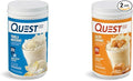 Quest Nutrition Vanilla Milkshake Protein Powder 24g of Protein 1g of Sugar 1.6 Pound 23 Servings &amp Salted Caramel Protein Powder 26g Protein 1g Sugar Low Carb Gluten Free