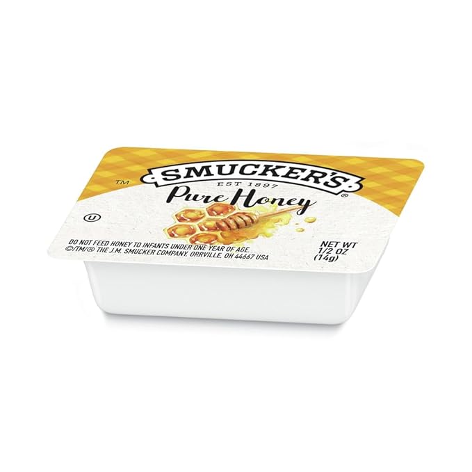Smucker's Honey Portion Control 0.5 Ounce (Pack of 200)