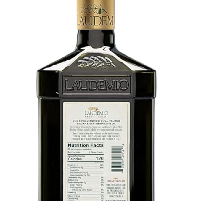 Frescobaldi Laudemio Extra Virgin Olive Oil 8.45 FL Oz 250ml 2 Pack Premium Award Winning Product of Tuscany Italy Fruity &amp Peppery Flavor Smooth &amp Robust Low Acidity Rich in Polyphen