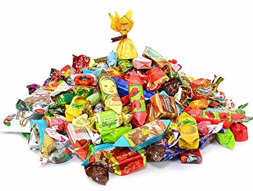 Gourmet Russian &amp Ukrainian Chocolate Candy Assortment (5 Lbs (80oz))