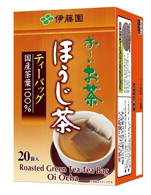 Oi Ocha Roasted Green Tea 1.4oz 20Bags x 2pcs Japanese Roasted Green Tea Tea Bag Ninjapo