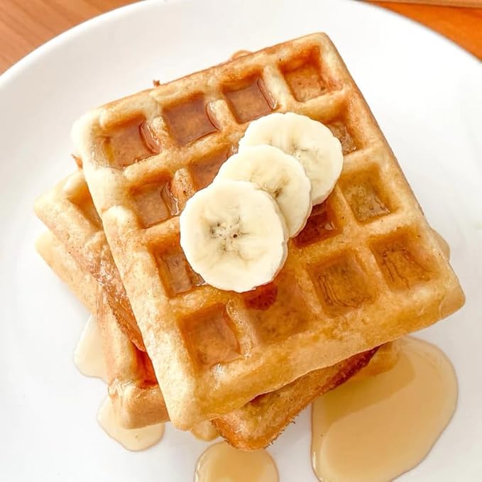 เชฟจ๋า Hokkaido Milk Waffle Mix Premium Japanese Style Instant Batter for Crispy and Fluffy Waffles Easy to Prepare Breakfast Flour (150g)