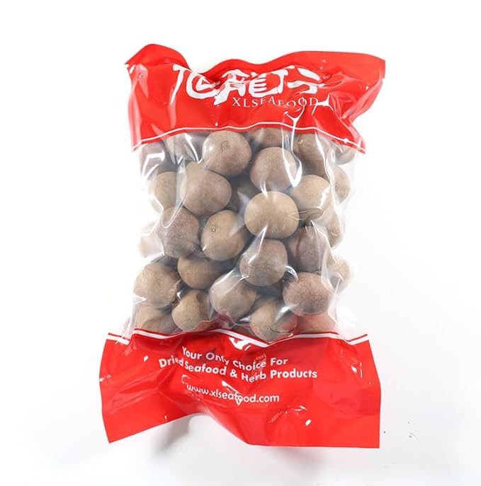 Xlseafood Premium Grade Dried Longan with Shell 16OZ (1 Pound 454g) - Unsulfured Unbleached Longan Fruit