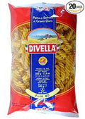 Divella dry pasta Fusilli - 20 bags x 1 Lb (TOT. 20 lbs)