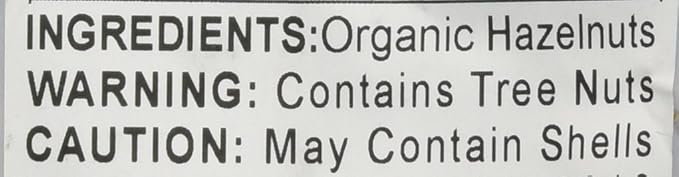 Food to Live Organic Hazelnuts 2 Pounds – Non-GMO Raw Filberts Whole Shelled Unsalted Kosher Vegan Bulk. Crunchy Wholesome Snack. Great for Baking Trail Mixes