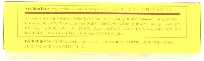 EZ-Sweetz Liquid Sweetener 0.75-Ounce (Pack of 6)