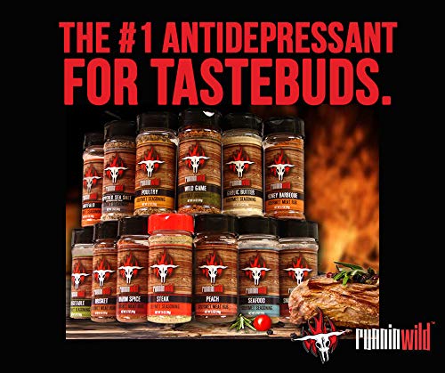Full Classic Seasoning Kit for Every Meal | Made in the USA using Natural Flavors and No Fillers | Premium Rubs and Spices for Meats and Veggies | Runnin’ Wild Foods