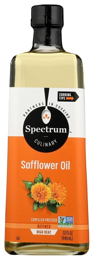Spectrum Naturals High Heat Safflower Oil -- 32 fl oz - 2 pc