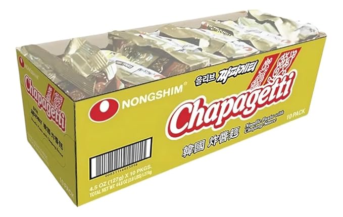 Nongshim Chapagetti Chajang Noodle 4.5 Ounce (Pack of 10)