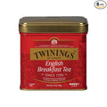Twinings English Breakfast Loose Tea Tins 3.53 Ounce Tins (Pack of 6) Smooth Flavourful Robust Black Tea Leaves Caffeinated Enjoy Hot or Iced