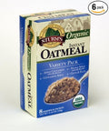 Sturm's Village Farm Organic Instant Oatmeal Variety Pack 8 Count 12.67-Ounce Boxes (Pack of 6)