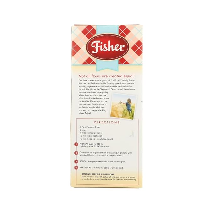 Fisher Cake Mix Variety Pack 2 Apple 2 Pumpkin Cake Variety Pack