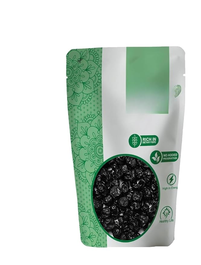Generic Blueberry Plum Fruits Nuts And Seeds Low Fat Healthy SnacksRich in Calcium and Vitamin K Sweet and Delicious - 200grams