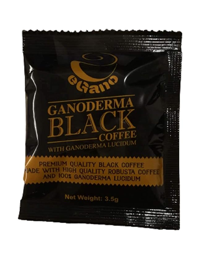 3 Boxes Premium eGano Ganoderma Black Coffee Instant Coffee With Ganoderma Lucidum Extract (3.5g x 30 Sachets/Box)