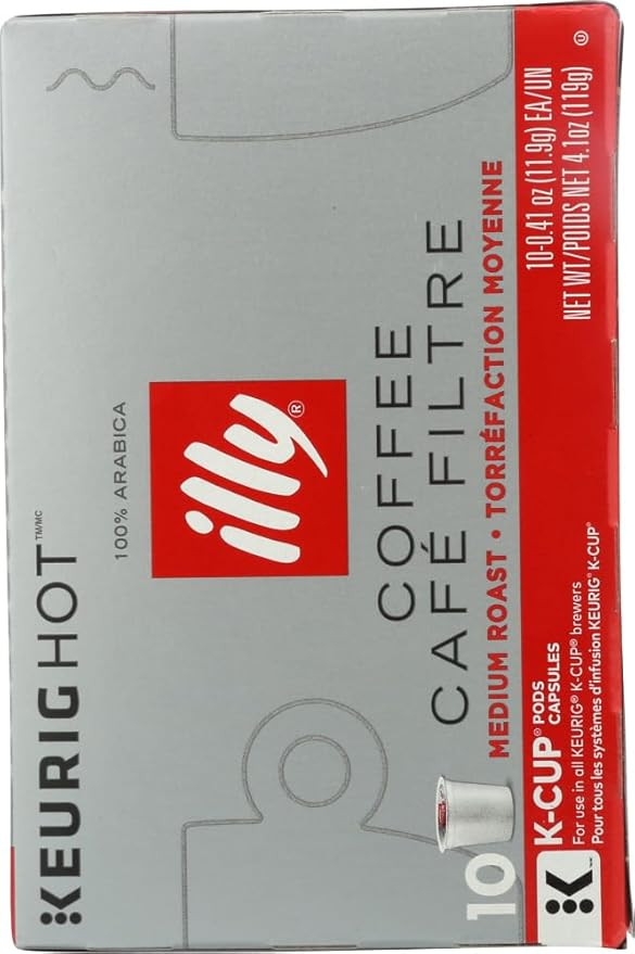 Illy K-Cup Pods 2 Boxes of 10 K-cups (Medium Roast)