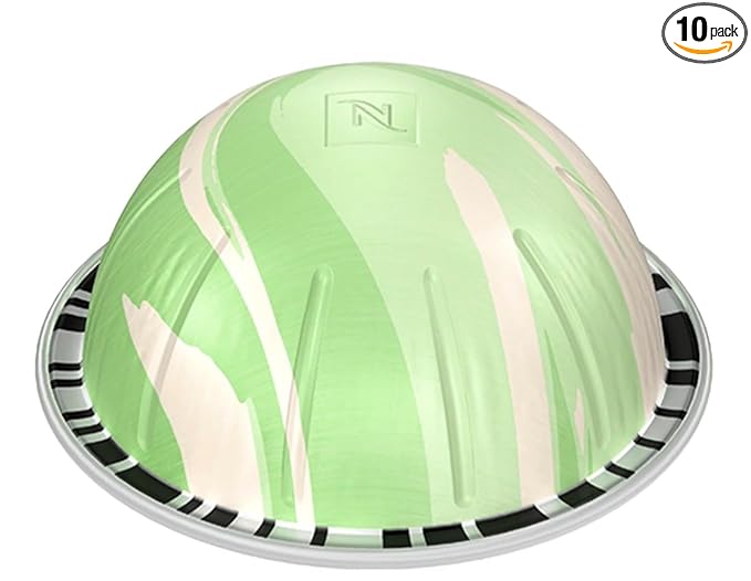 Vertuo Compatible Pistachio Vanilla Flavor Over Ice Coffee Pods Limited Edition 10 Count