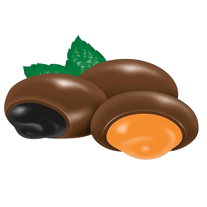 Spooky Halloween Candy 6-Pack Limited Edition Black &amp Orange Centers Dark Chocolate Mint Treats Trick-or-Treat &amp Haunted Movie Theatre Boxes Halloween Party Favors Gluten-Free &amp Peanu