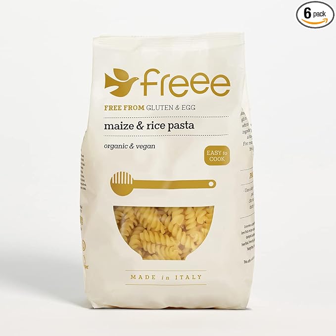 Doves Farm - Organic Maize &amp Rice Fusilli - 500g (Pack of 6)