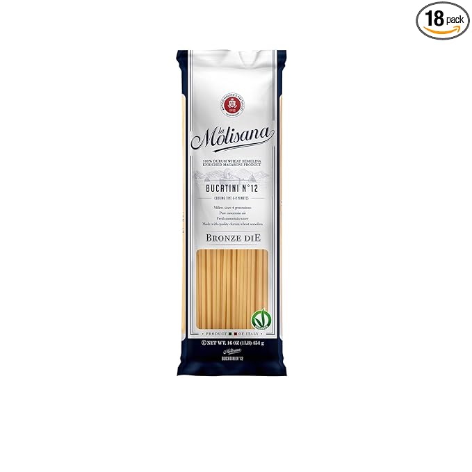 La Molisana Bucatini 12 1 Pound (Pack of 18)