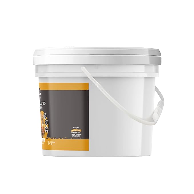 Birch &amp Meadow 7-Grain Hot Cereal &amp Granulated Honey Bundle (1 Gallon Buckets) Versatile Ingredients Oatmeal &amp Smoothies Flavorful