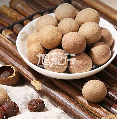 Xlseafood Premium Grade Dried Longan with Shell 16OZ (1 Pound 454g) - Unsulfured Unbleached Longan Fruit
