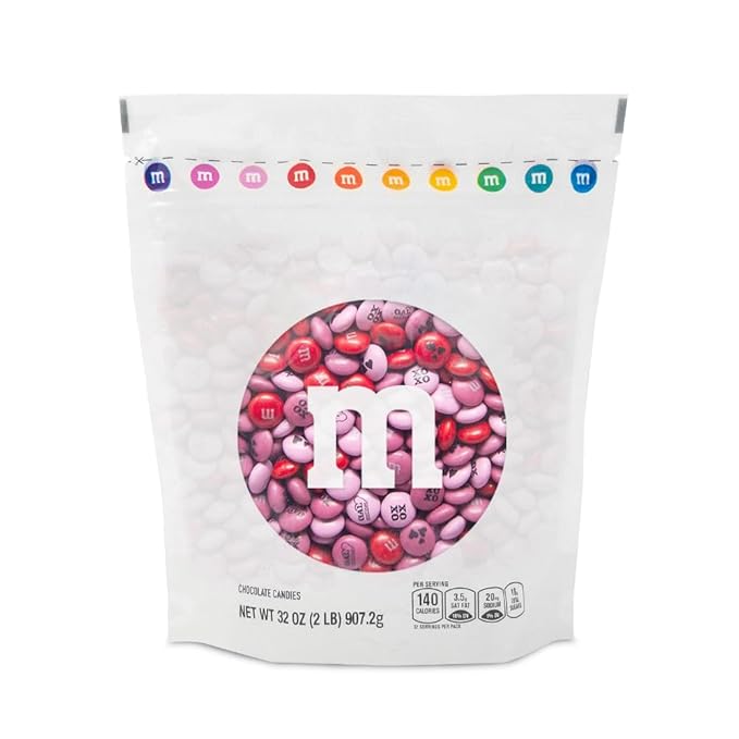 M&ampM’S WORLD Galentine’s Day Chocolate Candy 2 lbs Celebrate Love With Your Galentine’s Unique Gift for Friends Singles and Parties Create DIY Party Favors