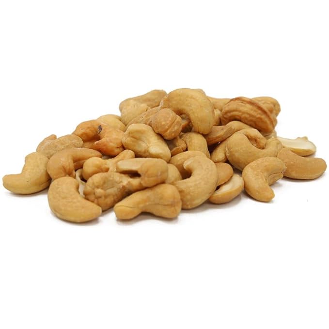 C.J. Dannemiller Whole Cashews Bulk 25 LB Box Roasted &amp Unsalted Large Size 240 Perfect for Snacking Cooking Trail Mixes