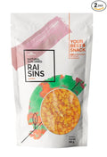 Arashan Golden Raisins – 380g (13.4 oz) – All Natural No Sugar Added – Sweet &amp Juicy – Healthy Dried Fruit Snack – Vegan &amp Gluten-Free – Non-GMO – Resealable Bag Pack of 2
