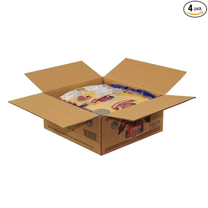 AIPC Ravarino and Freschi Angel Hair Pasta 5 Pound -- 4 per case.