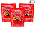 Heavenly Organics Pomegranate Chocolate Honey Patties 3 Bags- 12 Single/bag -4.66oz (132g)  Made with 100% Organic Cocoa and 100% Sweeten with Organic Raw White Honey Non-GMO Fair Trade Kosher Da