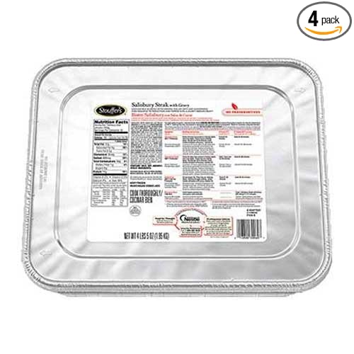 Nestle Stouffers Salisbury Steak with Gravy 69 Ounce -- 4 per case.