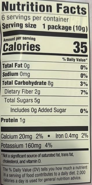Simply Nature NON-GMO Freeze Dried Strawberries 6 Packages 2.1oz 60g (Two Bags)
