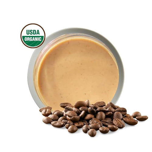 3 LBS Coffee Bean Butter- USDA Certified Organic Cold Pressed Unrefined from Brazilian Coffee Beans