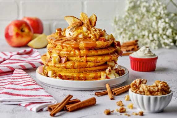 Softylicious High-Protein Pancake Mix – 21g Protein Per Serving Customizable with Your Favorite Toppings – Gluten Free Low Carb Sugar Free High Protein Pancake Mix Easy breakfast or Snack