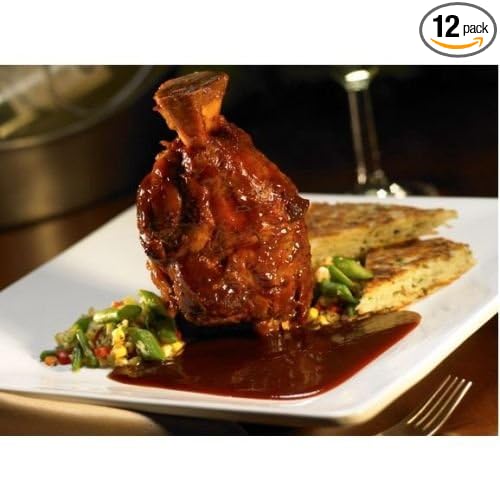 Bonewerks Culinarte Braised Balsamic Barbecue Pork Shank Meat - Fully Cooked -- 12 per case.