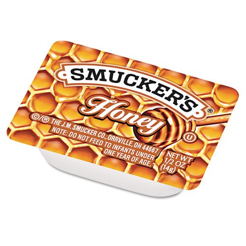 Smucker's Honey Single Serving Packs .5oz 200/Carton Sold as 1 Carton 200 Each per Carton