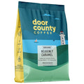 Door County Coffee - Heavenly Caramel - Sweet &amp Buttery Caramel Flavored Coffee - Medium Roast - Ground Coffee - 20 oz Bag