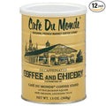 Cafe Du Monde Chicory Decaffeinated Coffee Net Wt. 13 oz (12 Pack)