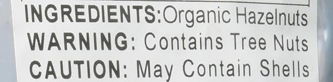 Food to Live Organic Hazelnuts 4 Pounds – Non-GMO Raw Filberts Whole Shelled Unsalted Kosher Vegan Bulk. Crunchy Wholesome Snack. Great for Baking Trail Mixes