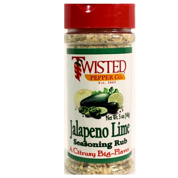 Twisted Pepper Co. Handcrafted Premium Seasonings Spiced Up 3 Pack Gift SetGarlic Jalapeno Jalapeno Lime Spicy Seasonings Low Sodium No MSG Gluten Free 5 oz. bottles Great on everything