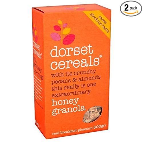 (2 Pack) - Dorset Cereal - Honey Granola | 550g | 2 PACK BUNDLE