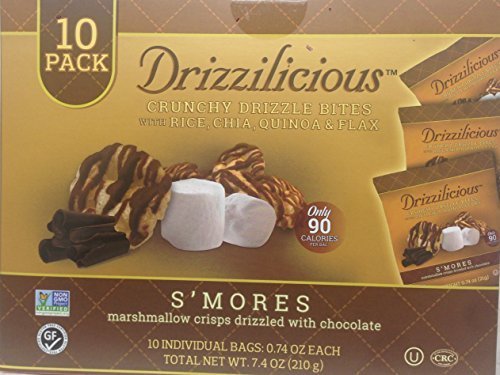 Drizzilicious S'Mores Crisp with Chocolate 10 Count